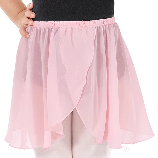 Pull On Skirt With Rosette Waist Detail