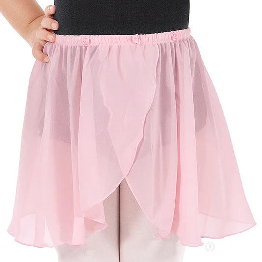 Pull On Skirt With Rosette Waist Detail