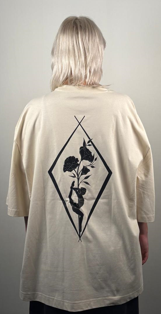 ‘Rose’ T-shirt oversize